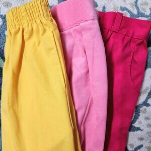 Evc vintage 70s girls slacks / pants bundle size 5 6 jcpenney healthtex